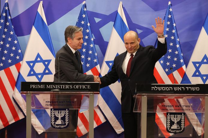 Antony Blinken et Naftali Bennett