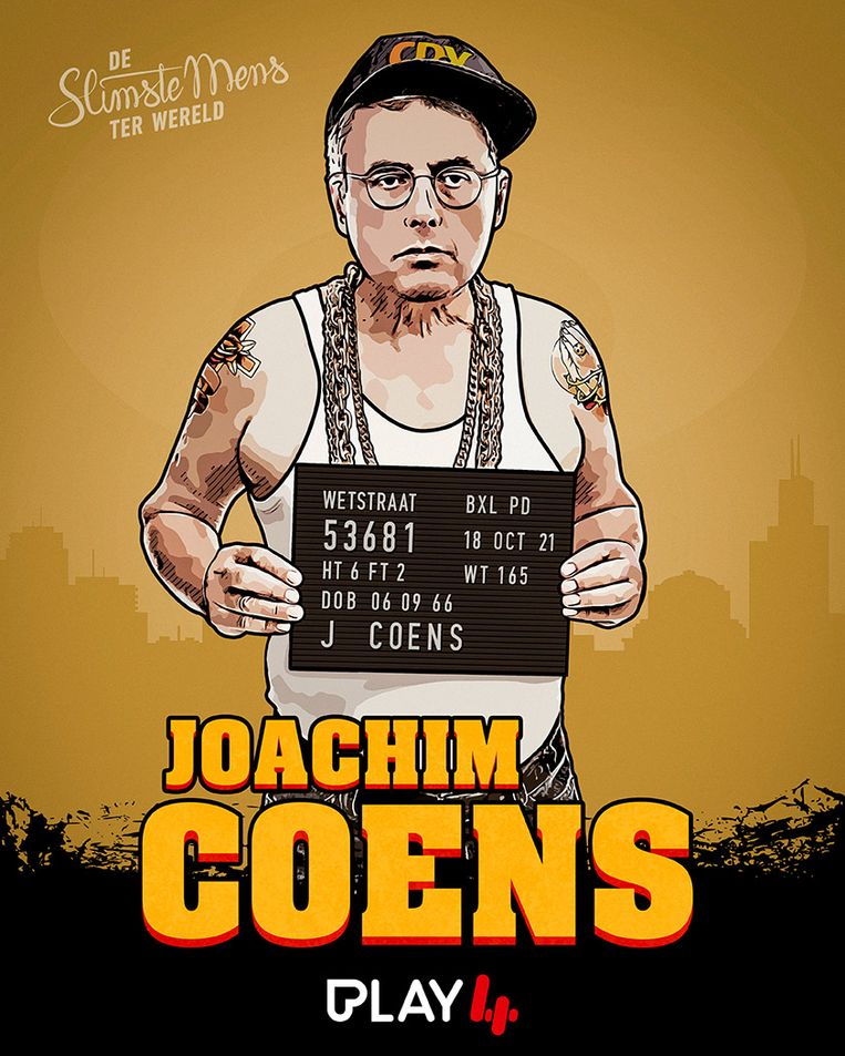 Joachim Coens is vanavond te zien in 'De slimste mens ter wereld'. Beeld SBS