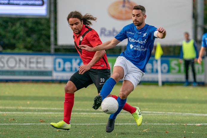 Wilco den Hartog (rechts) in actie namens GVVV.