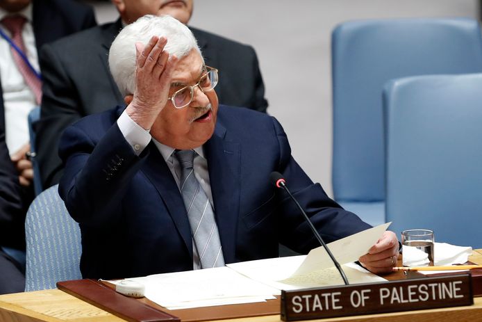 Abbas riep in zijn betoog op tot "een internationale vredesconferentie medio 2018 met een brede internationale deelname" en de daaropvolgende "aanvaarding van de staat Palestina als een volwaardig lid van de VN".