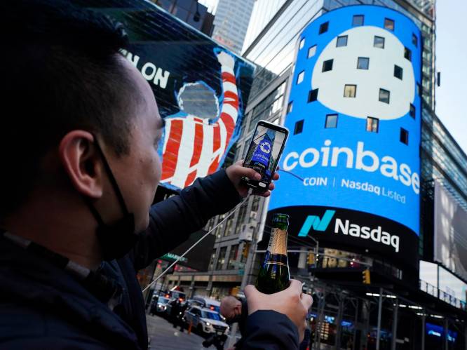 Droombeursgang Coinbase laat zien: de cryptomunt is een blijvertje