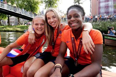 Dit zijn de mooiste foto's van de huldiging van de Golden Girls