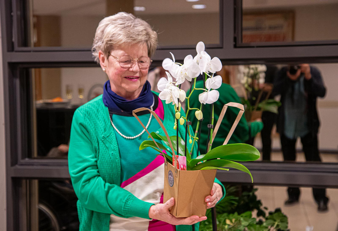 Stadsgids Eliane De Caluwé neemt afscheid van Foto