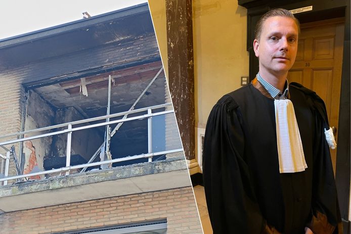 Bewoner ontkent opzettelijk brand te hebben gesticht op appartement in ...