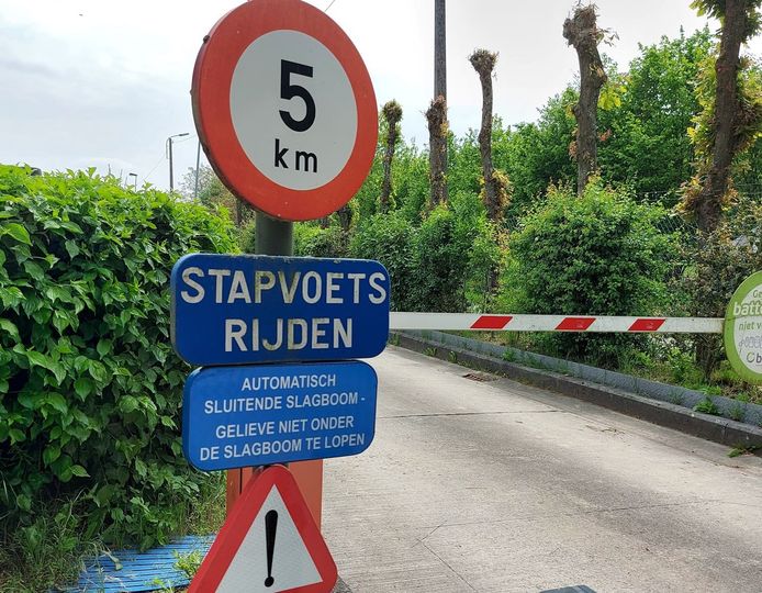 De signalisatie is nochtans duidelijk.