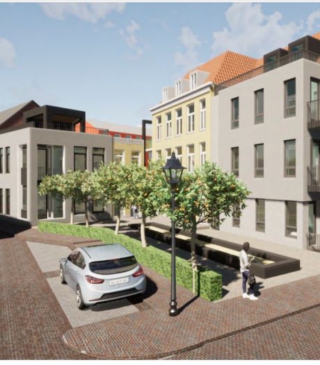 Negen appartementen op plek café ’t Dobbertje, Vereniging Binnenstad: ‘Schending stadsgezicht’