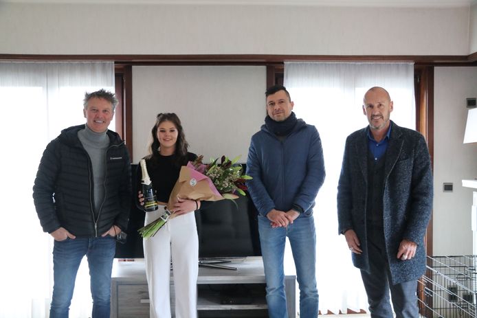 Chris Van Tongelen, Tachina, schepen De Cuyper en burgemeester Gysbrechts