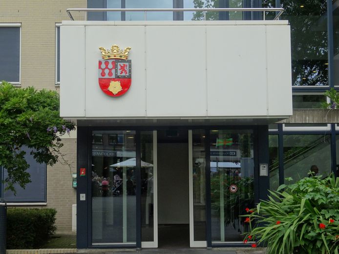 Het gemeentehuis in Groesbeek