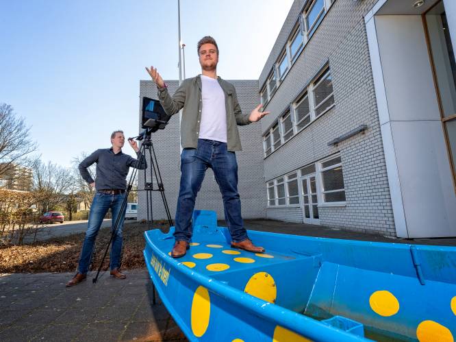 School is dicht dus maken deze Zoetermeerse docenten elke dag zelf een live jeugdjournaal