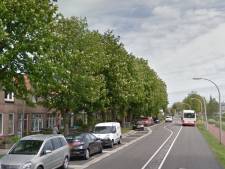 Gaslek Woudseweg in Den Hoorn: straat uren afgesloten