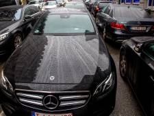 Une manifestation de taxis perturbe le trafic à Bruxelles