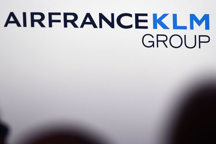 Het logo van Air France-KLM