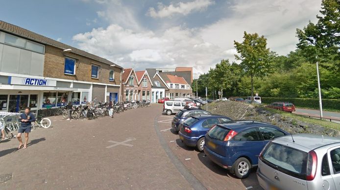 Het plein in Deventer waar de dief toesloeg.