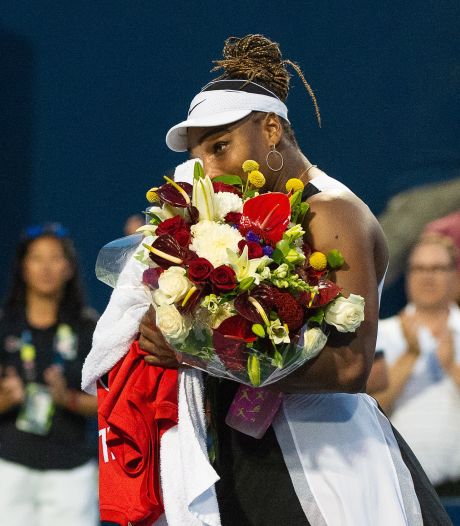 Tranen en een staande ovatie bij laatste optreden van Serena Williams in Toronto