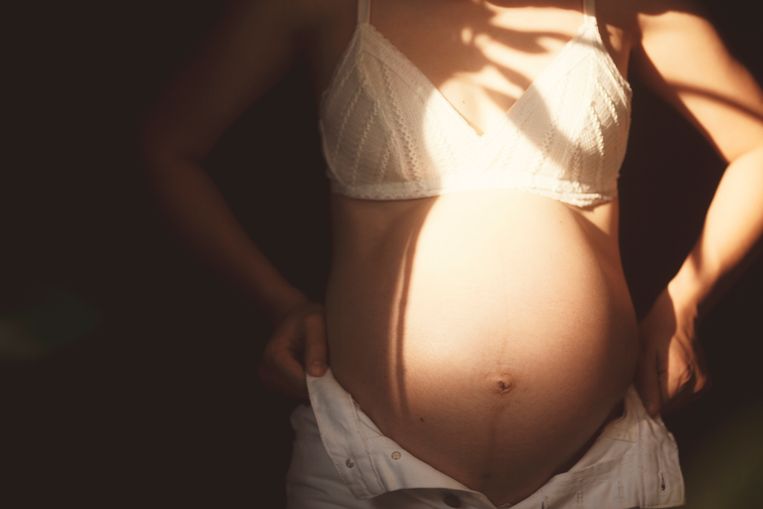 Judith viel 17 kilo af tijdens haar zwangerschap: “Ik bleef denken: ik moet eten, er groeit een kind in me” Beeld Getty Images