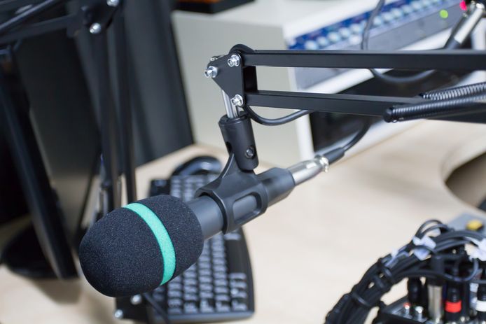 Een radiostudio