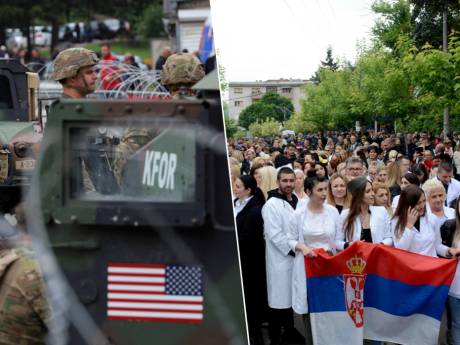 Les tensions restent vives au Kosovo: des centaines de manifestants serbes rassemblés dans le Nord du pays