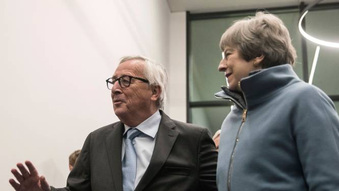 May sluit deal over backstop tijdens koortsachtig overleg Straatsburg