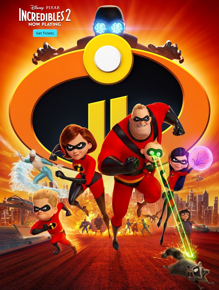'Incredibles 2'. Beeld rv