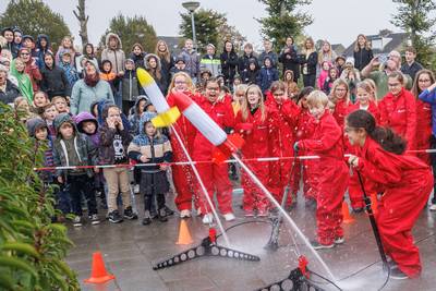 Basisschool Aventurijn opent eerste technieklokaal van gemeente Moerdijk: ‘Dit is de toekomst van de