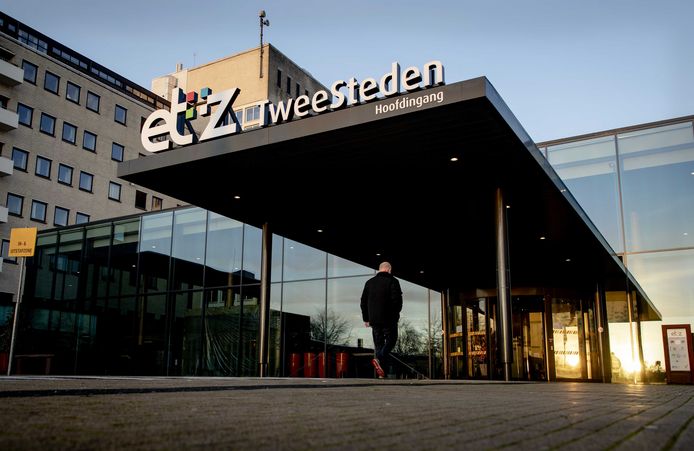 Een locatie van het TweeSteden Ziekenhuis, waar een patient is opgenomen met het coronavirus