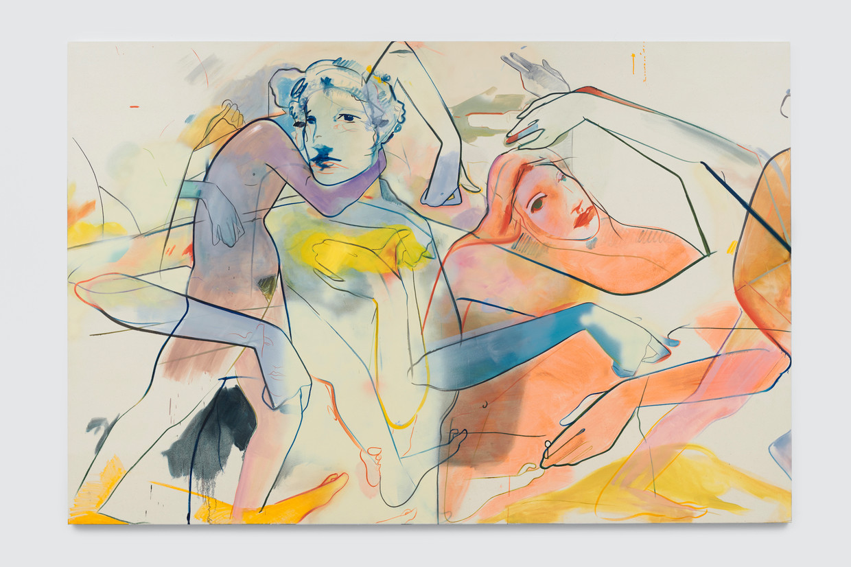 France-Lise McGurn, Daydream and Drunkenness (2019) Beeld Ben Westoby / Simon Lee Gallery