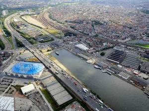 Op- en afrit aan Antwerps Sportpaleis het hele weekend afgesloten voor werken