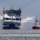 Hulpdiensten blijven zoeken naar overlevenden van brand op veerboot bij Grieks eiland Corfu