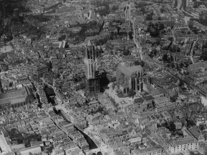 Nostalgie: 5 x luchtfoto's van Utrecht gemaakt voor 1950