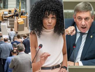LIVE. Vlaams Belang verlaat parlement wanneer El Kaouakibi het woord neemt - Ook Jambon (N-VA) scherp voor haar: “Laatste van wie wij lessen ontvangen”
