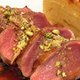 Wagyu biefstuk in rode wijnsaus, aardappeltaartje, haricots verts