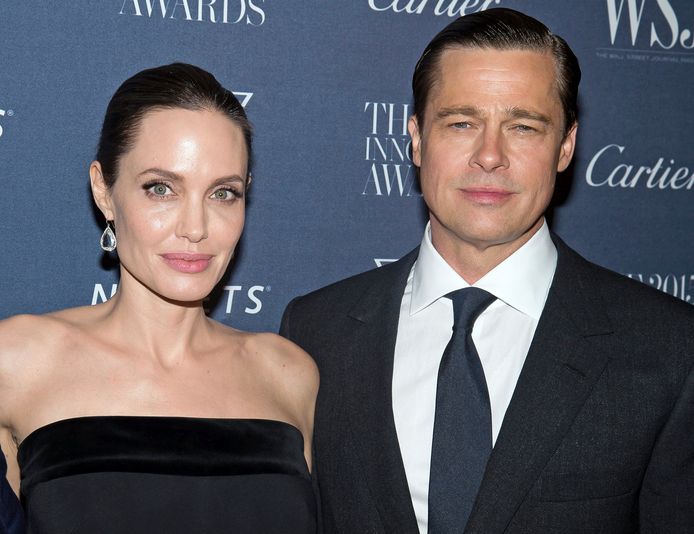 Brad en Angelina vóór hun scheiding