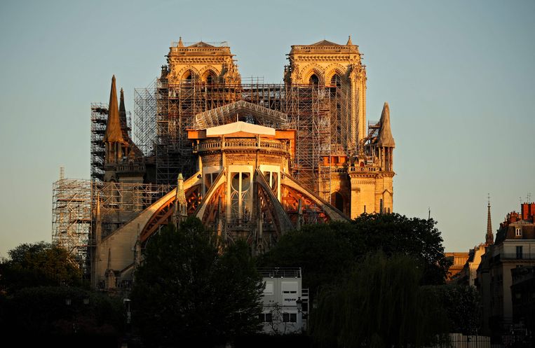 De Notre-Dame in Parijs. Beeld AFP