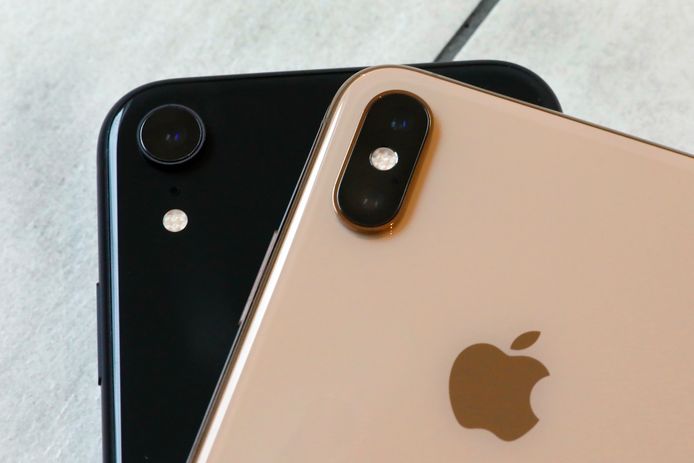 Illustratiefoto:  iPhone XR en iPhone XS Max.