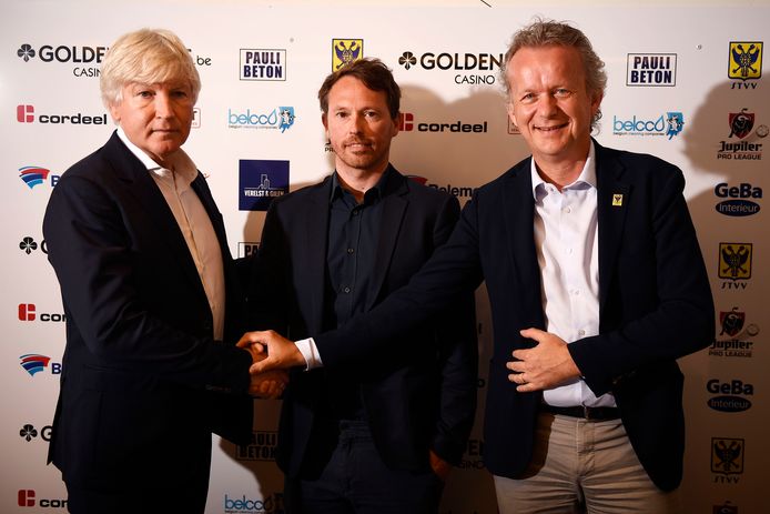 Marc Brys met Tom Van den Abbeele en David Meekers.