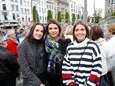 IN BEELD. Ook bekend Vlaanderen liep mee in de stille mars tegen seksueel geweld