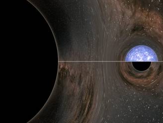 Astronomen zien hoe een zwart gat botst met iets wat eigenlijk niet kan bestaan