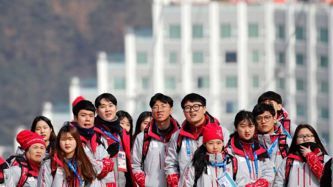 Waterjongens en anti-bacteriële zeep in Gangneung