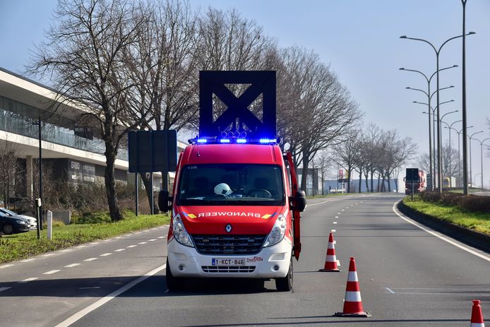 Langs de Expresweg in Waregem ging de automobiliste even aan het spookrijden.