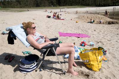Twee na warmste maand april ooit gemeten