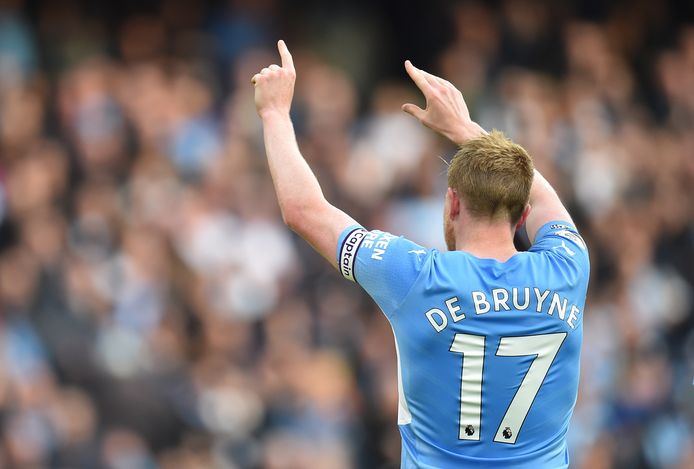 Kevin De Bruyne scoorde afgelopen weekend tegen Burnley.