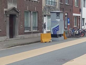 Superflitspaal controleert snelheid in de Sint-Bernadettestraat