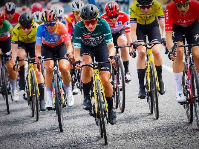 Bonificatieseconden helpen Marianne Vos aan leiderstrui in Vuelta, Kristen Faulkner wint
