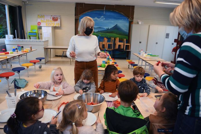 Kleuterschool Bijenkorf in Herent organiseert take-away.