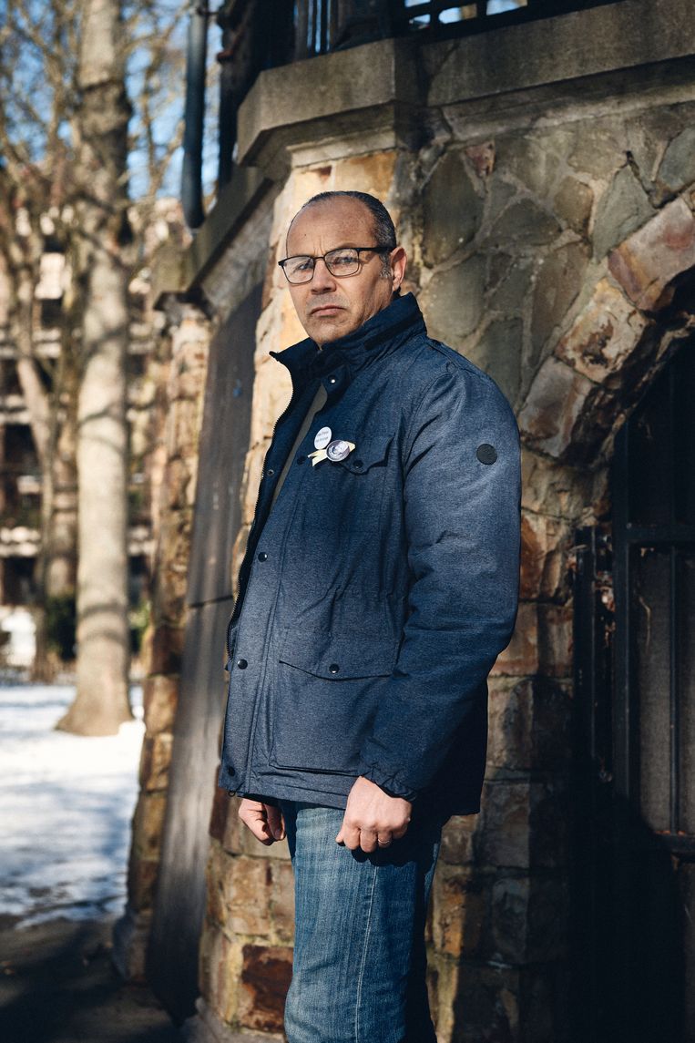 Ali Aarrass: ‘Ik ben veroordeeld op grond van ‘bekentenissen’ die ik verzon omdat ik de pijn niet meer kon verdragen. Eerst tot vijftien jaar, daarna twaalf. En ik heb ze uitgezeten. Tot de laatste dag.' Beeld Thomas Nolf