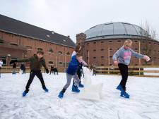 IJspret achter de gevangenismuren: ‘In de ochtend komen vaak jongere kinderen schaatsen’ 