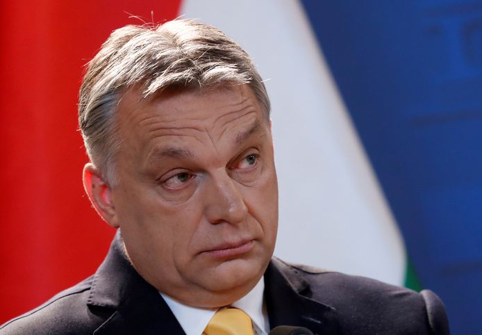 Hongaarse premier Viktor Orban.