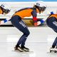 Scheidsrechter diskwalificeert schaatsvrouwen om twee stukjes blote enkel van Joy Beune