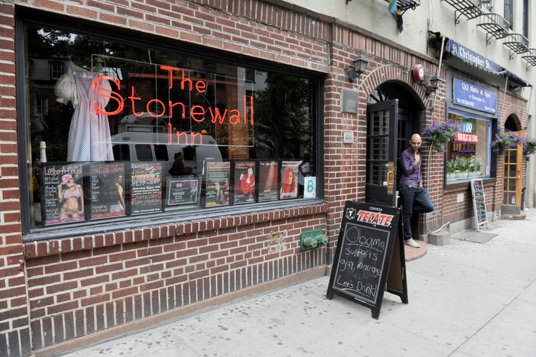 De Stonewall Inn in New York. Beeld EPA