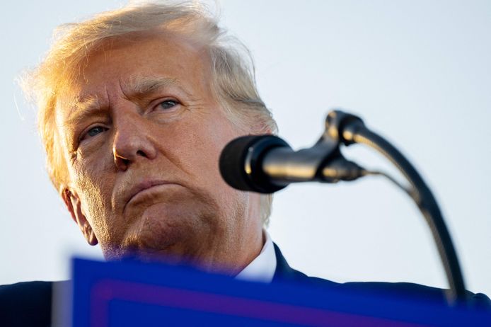 Donald Trump à Waco, au Texas, ce  25 mars.